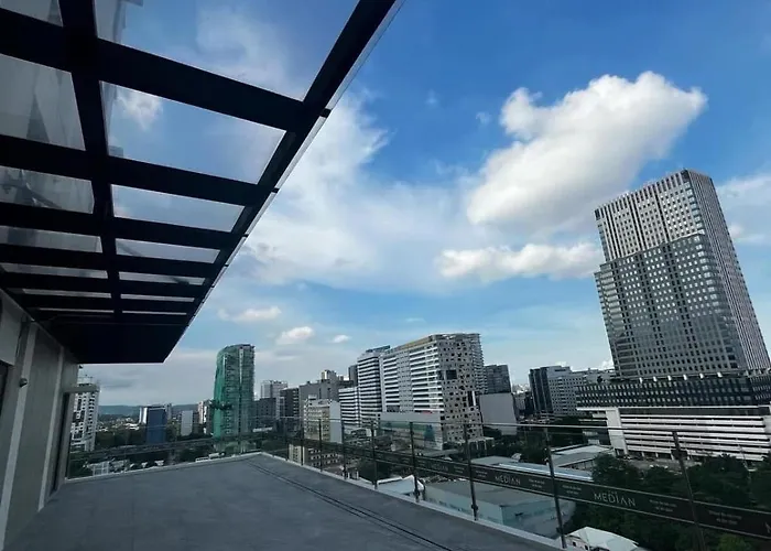 Minimalist Unit In The Heart Of At The Median Aparthotel